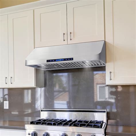 wall mount range hood vs under cabinet